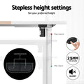 Artiss Electric Standing Desk 140cm Sit Stand Height Adjustable
