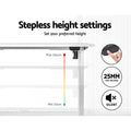 Artiss Motorised Sit Stand Desk 120CM White Electric