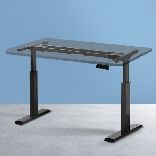 Artiss Dual Motor Standing Desk Frame Motorised Black
