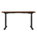 Artiss Standing Desk Motorised Dual Motor Rustic Brown 120cm