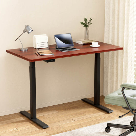 Artiss Standing Desk Electric Dual Motor 120cm Walnut