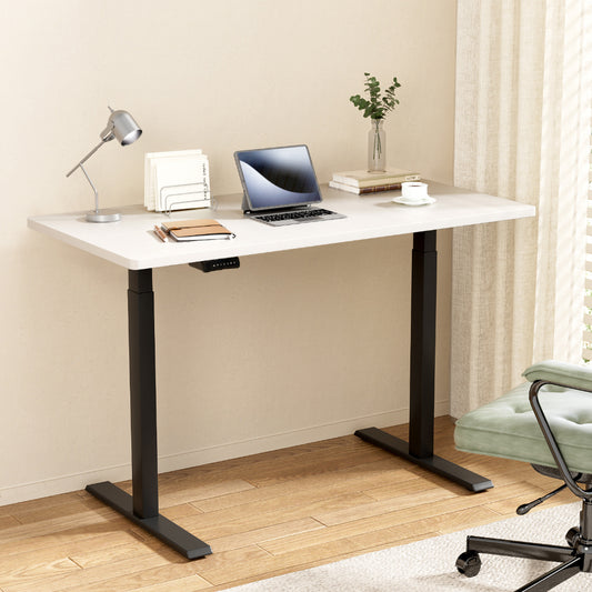 Artiss Electric Standing Desk Dual Motor 120cm White