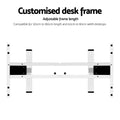 Artiss Dual Motor Electric Standing Desk Frame White