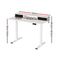 Artiss Electric Standing Desk 120cm Dual Motor Office Table