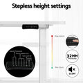 Artiss Electric Standing Desk 120cm Dual Motor Office Table