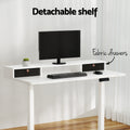 Artiss Electric Standing Desk 120cm Dual Motor Office Table