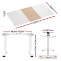 Artiss 120CM Electric Standing Desk Dual Motor Height Adjustable