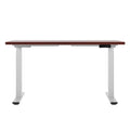 Artiss 120cm Motorised Standing Desk Dual Motor Walnut