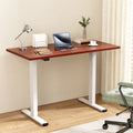 Artiss Electric Standing Desk Dual Motor 140cm Walnut