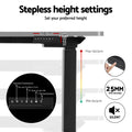 Artiss L-Shape Motorised Standing Desk Frame