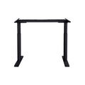 Artiss Dual Motor Standing Desk Frame 125kg Black Adjustable