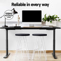 Artiss Standing Desk Electric Dual Motor 140cm Black