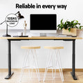 Artiss Electric Standing Desk Dual Motor 140cm White Oak