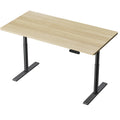 Artiss Electric Standing Desk Dual Motor 140cm White Oak