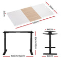 Artiss Electric Standing Desk Motorised Dual Motor 140cm