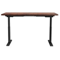 Artiss Electric Standing Desk Dual Motor 140cm Rustic Brown