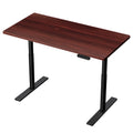 Artiss 120CM Electric Standing Desk Dual Motor Walnut
