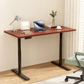 Artiss Electric Standing Desk Dual Motor 140cm Walnut