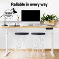 Artiss 120cm Electric Standing Desk Dual Motor White Oak