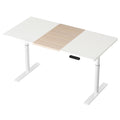 Artiss Electric Standing Desk Dual Motor 140cm White Pine