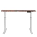 Artiss 120cm Electric Standing Desk Dual Motor Rustic Brown