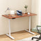 Artiss 140CM Electric Standing Desk Dual Motor Rustic Brown