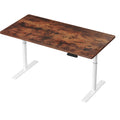 Artiss 140CM Electric Standing Desk Dual Motor Rustic Brown