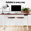 Artiss Electric Standing Desk Dual Motor 140cm Walnut