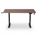 Artiss Electric Standing Desk Motorised Dual Motor 140cm Walnut