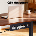 Artiss Electric Standing Desk Motorised Dual Motor 140cm Walnut