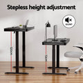 Artiss 120cm Electric Standing Desk Motorised Black Drawer