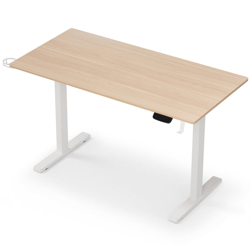 Artiss Electric Sit Stand Desk 140cm Oak Touch Control