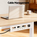 Artiss Electric Sit Stand Desk 140cm Oak Touch Control
