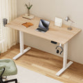 Artiss Electric Sit Stand Desk 140cm Oak Touch Control