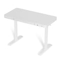 Artiss 120cm Electric Standing Desk White Motorised Drawer