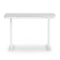 Artiss 120cm Electric Standing Desk White Motorised Drawer