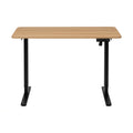 Artiss Electric Standing Desk Height Adjustable Table 120cm Natural Black
