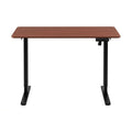 Artiss Electric Standing Desk Height Adjustable Table 120cm Walnut Black