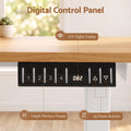 Artiss Electric Standing Desk Height Adjustable Table 120cm Natural White