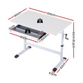 Artiss Standing Desk 100CM Height Adjustable Computer Workstation White