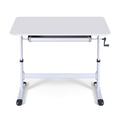 Artiss Standing Desk 100CM Height Adjustable Computer Workstation White
