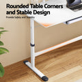 Artiss 120cm Height Adjustable Standing Desk White Computer Workstation