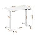Artiss Standing Desk Electric Adjustable Ergonomic Office Table 100cm White