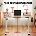 Artiss Electric Standing Desk Height Adjustable Sit Stand Home Office