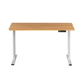 Artiss Standing Desk Height Adjustable 140cm Ergonomic Office Desk Oak