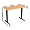 Artiss 120CM Electric Standing Desk Sit Stand Home Office