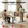 Artiss L-Shape Electric Standing Desk Height Adjustable Motorised