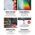 Leier LED High Bay Light 200W UFO Industrial Warehouse White