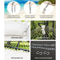 Gardeon 2 Person Hammock Bed Outdoor Camping Hanging Chair Pillow