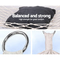 Gardeon Hammock Bed Outdoor Chair Camping Hanging Mesh 200kg